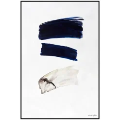 Brush stroke wall art, 24 x 36″