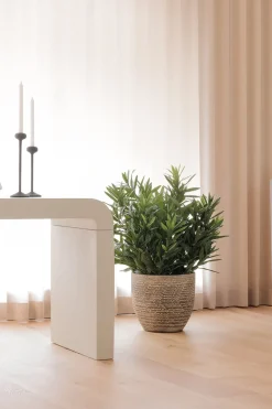 Buisson de laurier oleander artificiel, 36″