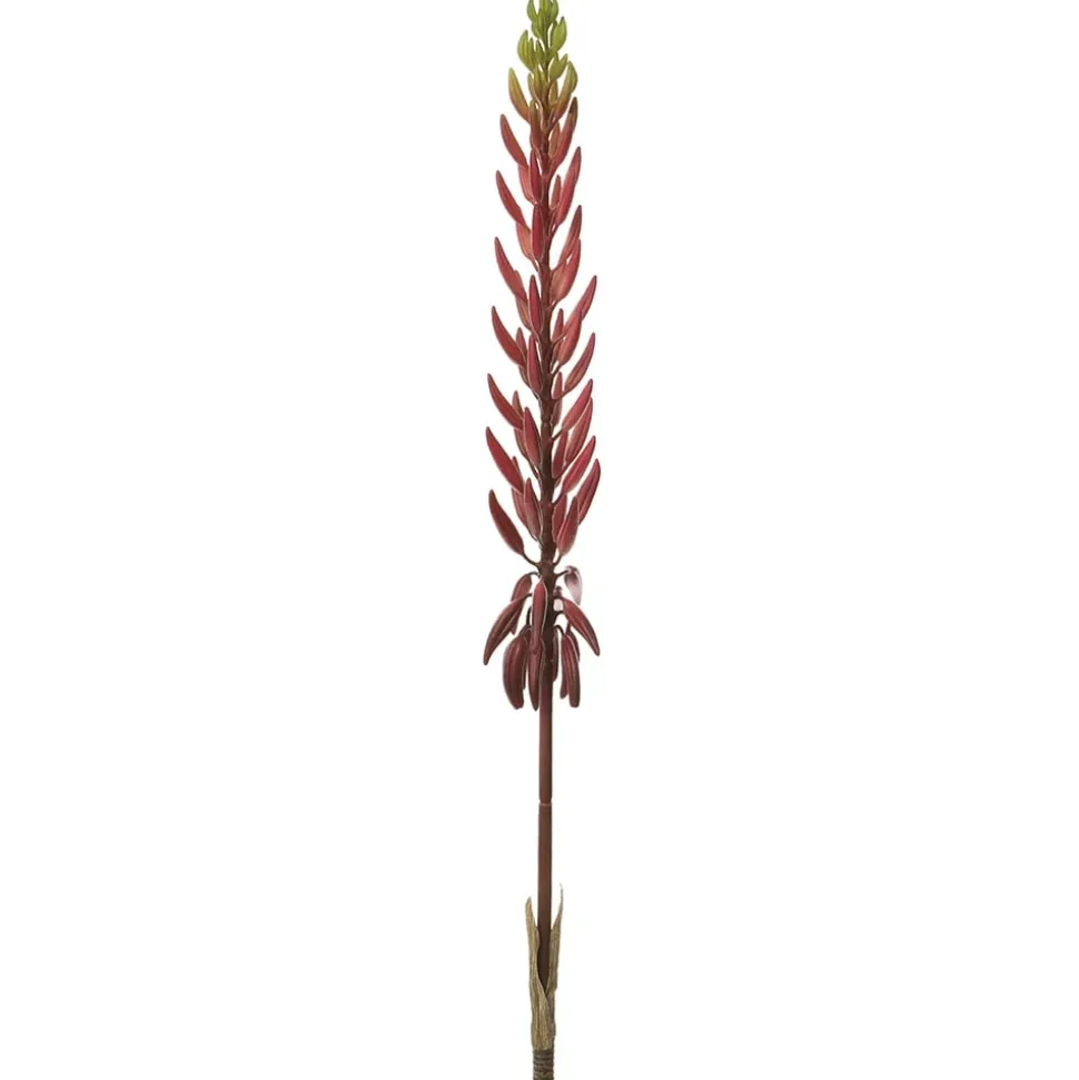 Burgundy agave artificial flower, 28"