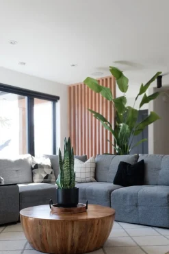 Cache-pot moderne noir