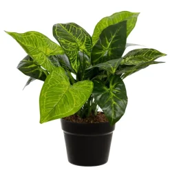 Caladium artificial outdoor plant, 18 x 13″