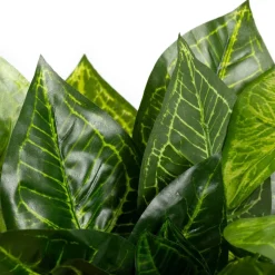 Caladium artificial outdoor plant, 18 x 13″