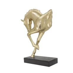 Cheval or décoratif, 17 x 11″