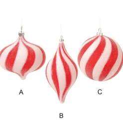 Christmas candy ornament, 3-6″