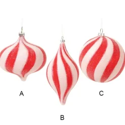 Christmas candy ornament, 3-6″