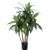 Cordyline verte artificielle, 47″