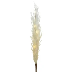 Cream illuminated pampas grass, 31,5″