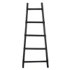 Decorative black ladder, 47"