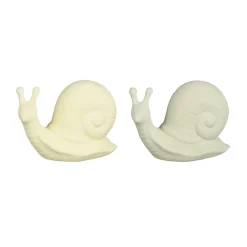 Decorative dolomite snail, 3 x 4″