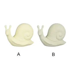 Decorative dolomite snail, 3 x 4″