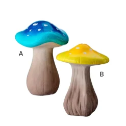 Decorative garden mushroom, 9"