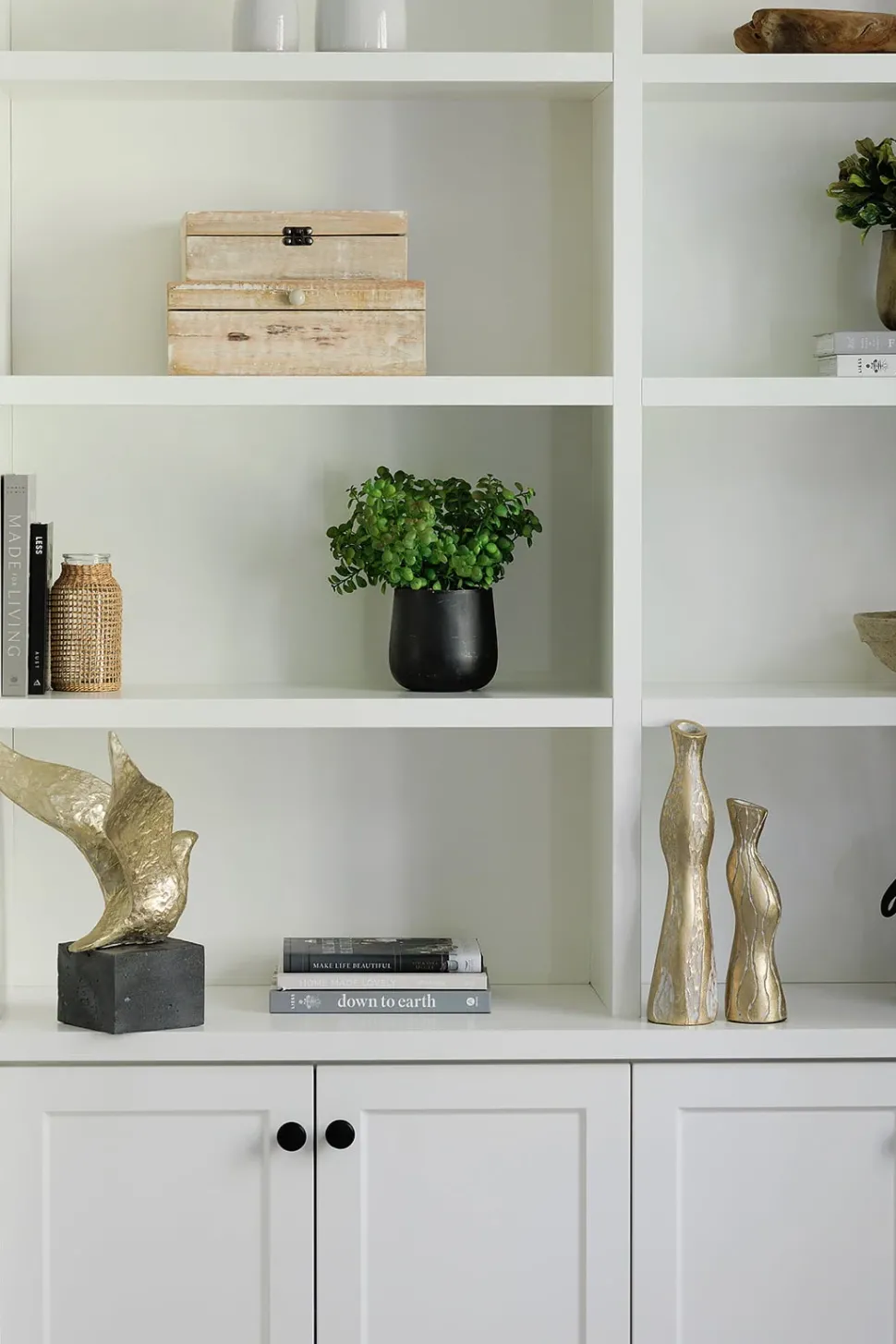 Decorative golden dove, 14 x 11,5″