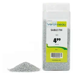 Decorative grey sand, 700g