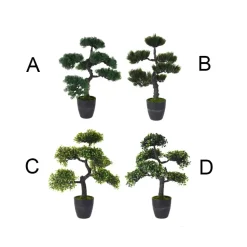 Decorative large artificial bonsai, 19,5 x 12,5″