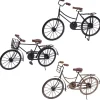 Decorative metal black bicycle, 18,5"