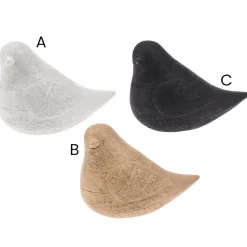 Decorative polyresin bird, 4 x 5,5