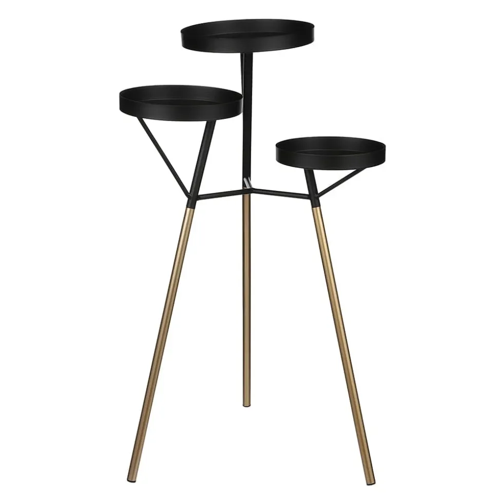 Design black side table, 29 x 17,5″