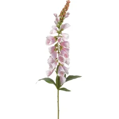 Digitale mauve pâle artificielle en fleurs, 38″