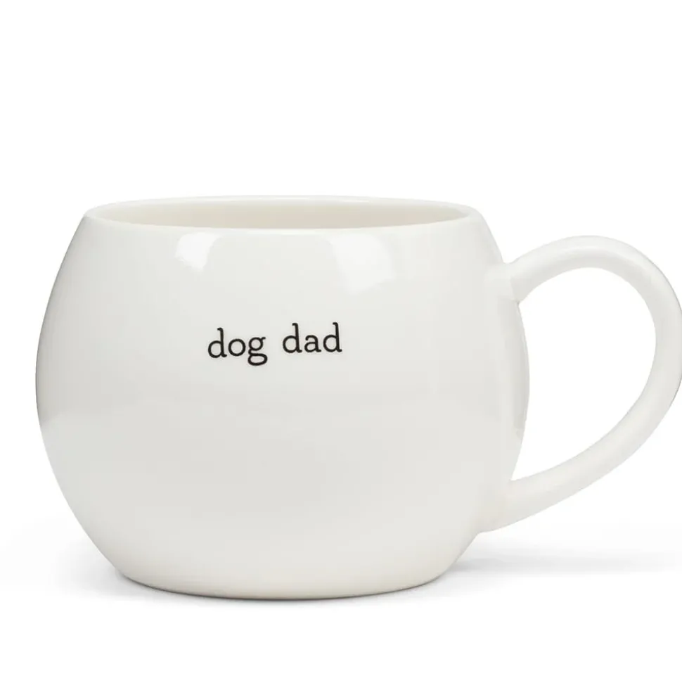 Dog dad stoneware coffee mug, 16 oz