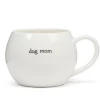 Dog mom stoneware coffee mug, 16 oz