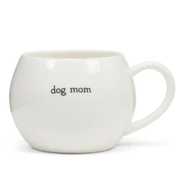 Dog mom stoneware coffee mug, 16 oz