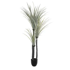 Dracaena artificiel, 3 troncs, 63″