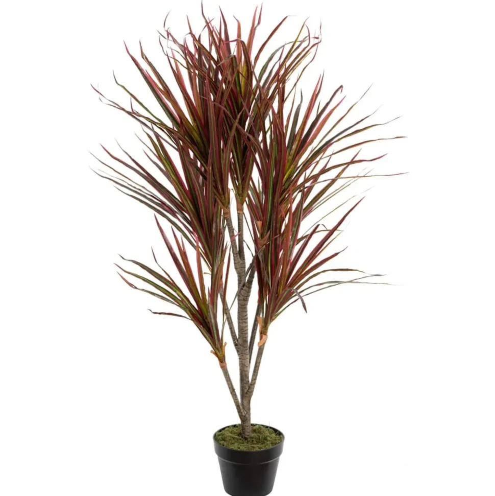 Dracaena marginata artificial outdoor plant, 48″