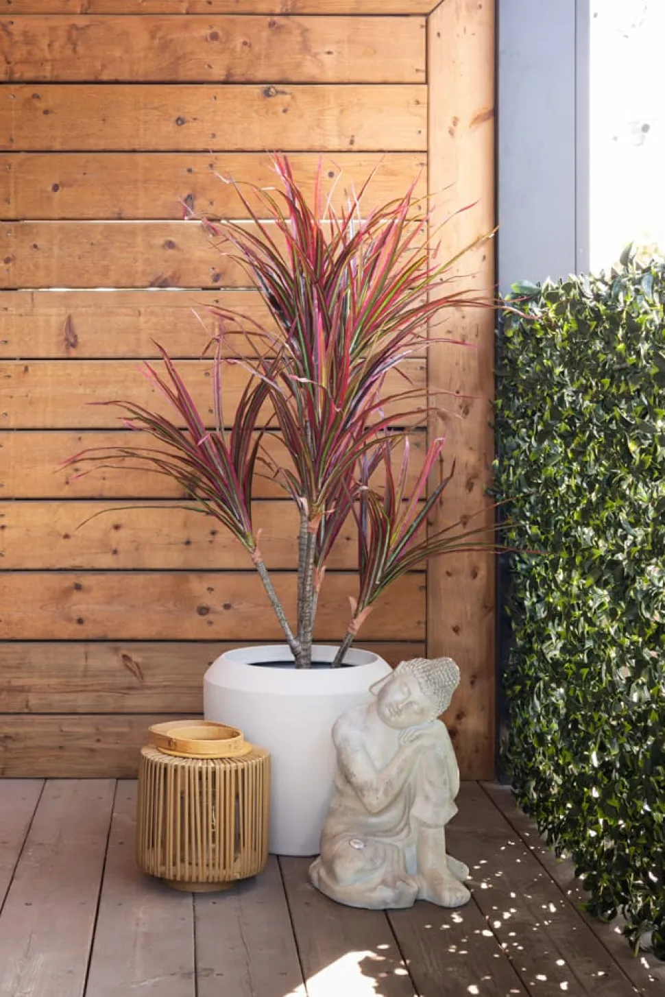 Dracaena marginata artificial outdoor plant, 48″