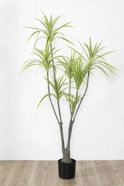 Dracaena vert artificiel, 57″