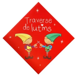 Elf crossing 12×12″