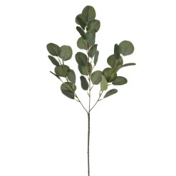 Eucalyptus vert artificiel à feuilles rondes, 26″