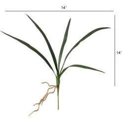 Feuillage de cymbidium artificiel, 19″