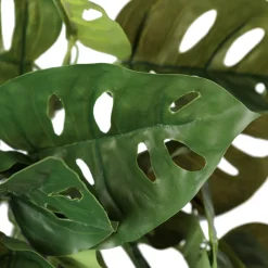 Feuillage de monstera andansonii artificiel au toucher réel, 22″