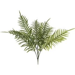 Feuillage de palmier areca artificiel au toucher réel, 24″