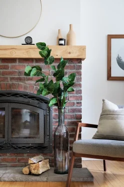 Feuillage d’anthurium artificiel, 44″