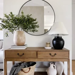 Feuillage d’olivier artificiel, 28″