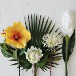 Feuille de palmier éventail artificiel, 30″