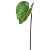 Feuille d’alocasia sur tige, 33″