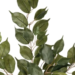 Feuilles de ficus vert artificiel