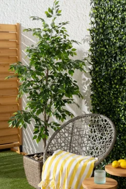 Ficus artificial outdoor tree, 72″