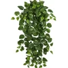 Fire-retardant green and cream trailing pothos, 50"