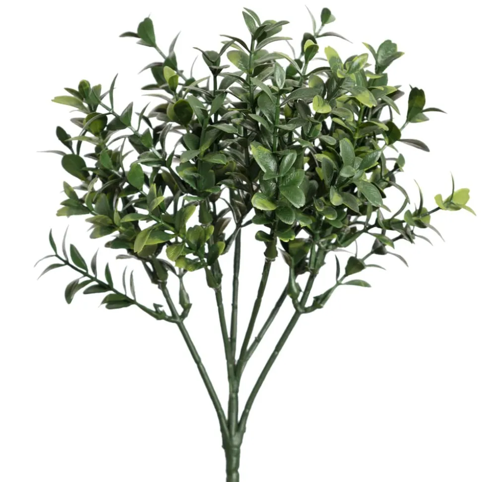 Fire-retardant outdoor boxwood stem, 12"