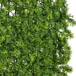 Fire-retardant outdoor light green boxwood tile, 20 x 20"