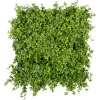 Fire-retardant outdoor lime green boxwood tile, 20 x 20"