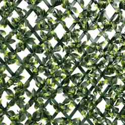 Fire-retardant outdoor plant trellis, green structure, 20 x 20