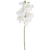 Fleur artificielle d’orchidée vanda blanche, 27″