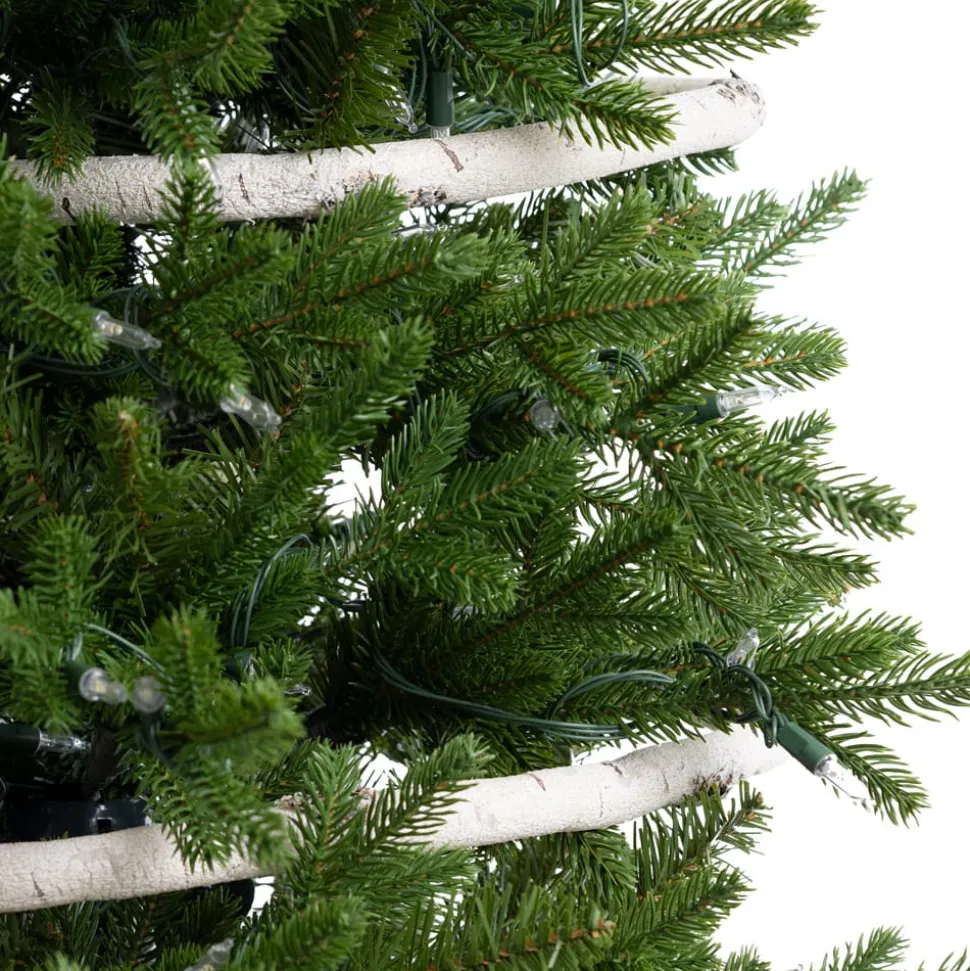 Foam birch branch garland, 72 x 0,8″