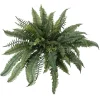 Fougère boston vert foncé artificielle, 44″