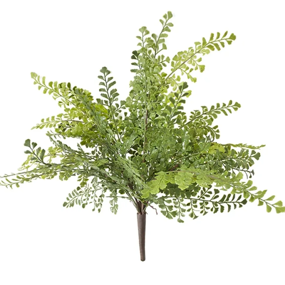 Fougère maidenhair artificielle traitée anti-UV, 15″