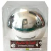 Giant glossy silver Christmas ball ornament, 10"